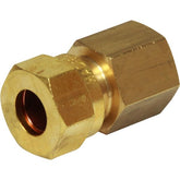 AG Brass Female Stud Coupling 10mm x 1/4" BSP - M12/10/162W